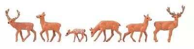 Faller 151907 Red Deer (6) Figure Set HO • £12.95