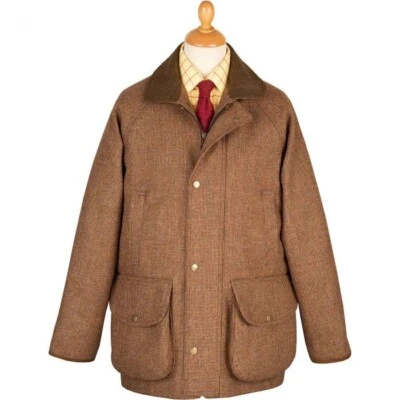 £280 • Buy Cordings Men's HUNTING TWEED FIELD COAT Size L Brand New