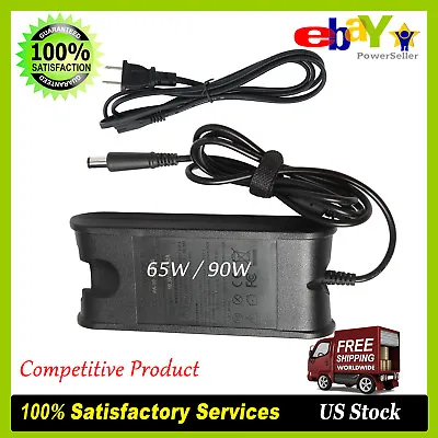 $10.99 • Buy 65/90W AC Adapter Charger For Dell Inspiron 15 (3520) (3521) Laptop Power Supply