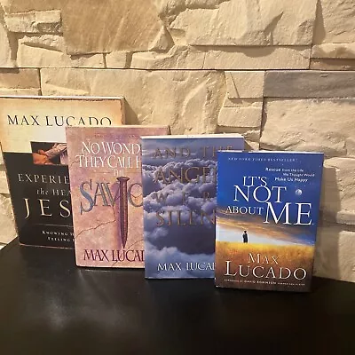 Lot 4 Max Lucado: LIKE NEW. Books And Workbook • $18.25