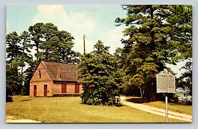 Old Green Hill Church Near Salisbury Maryland Wicomico River VINTAGE Postcard • £4.73