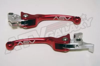 ASV F3 Red Replacement Brake + Clutch Levers Kit Yamaha YFZ450R YFZ 2009+ • $149.95