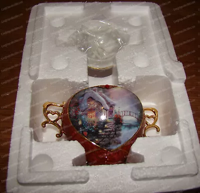 Ardleigh-Elliott Thomas Kinkade SWEETHEART COTTAGE II (2001) A0304 Music Box • $25