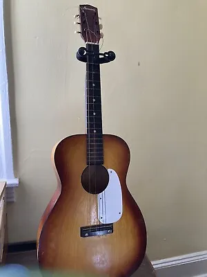 Vintage Sunburst Harmony 3/4 Acoustic Guitar Project - Solid Wood • $105