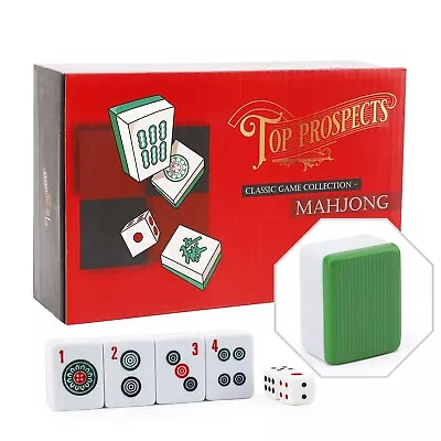 Brand New MahJong Game Set By TOP PROSPECTS™ Green 5.5KG Large Size • $74.99