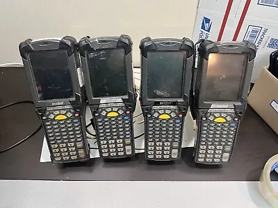 Lot Of Of 4 Symbol Motorola MC9090 Windows Mobile Laser Barcode Scanner UNTESTED • $60