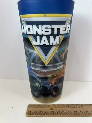 Monster Jam Plastic Tumbler With 3-D Flicker Pictures 2017 Field Motor Sports • $4.99