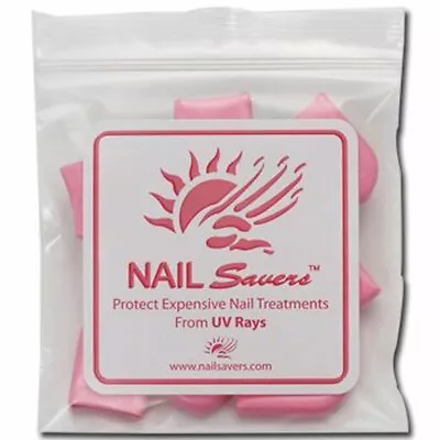 NAIL SAVERS Individual Bag (Contains 10 Finger Tips) Protect Nails From Tanning  • $12.40