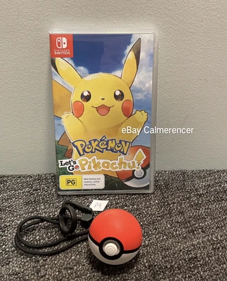 $220 • Buy Pokemon Lets Go Pikachu Pokeball Plus W Mew Nintendo Switch Poke Ball- Genuine