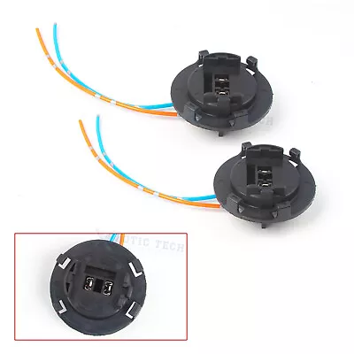 2X Halogen Light Bulb Wire Male Plug Socket Harness For Hyundai Tucson 2016-2021 • $11.95