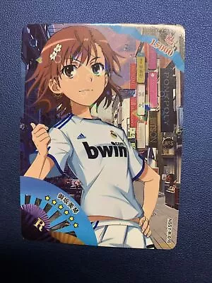 Mikoto Misaka Magical Index CCG R Goddess Waifu Card Girl Holo Doujin Anime Foil • $3.75