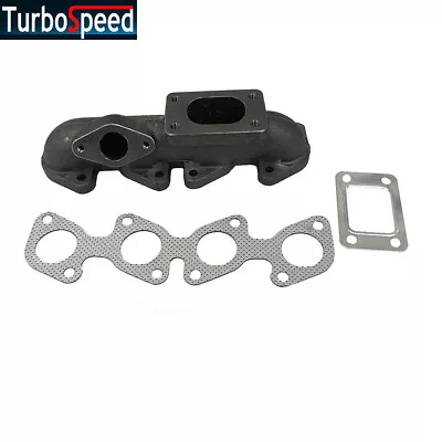 New Cast Iron Turbo Manifold T3 4-Bolt Stainless Steel For 87-92 Volkswagen Golf • $99.98