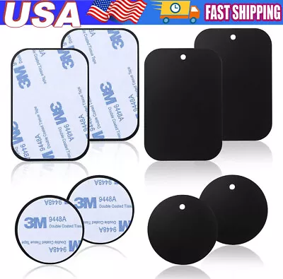 Metal Plates Adhesive Sticker Replace For Magnetic Car Mount Phone Holder • $3.84