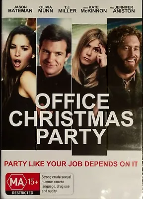 Office Christmas Party (DVD 2017)  Jason Bateman  Jennifer Aniston • $4.99