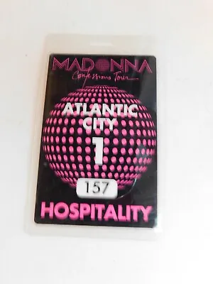 Madonna Confession Tour Hospitality Pass Atlantic City 1 Double Sided MB • $9.99