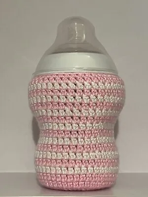 Chrochet Handmade Baby Bottle Cover For  Tommee Tippee Avent Dr Brown Mam Nuk • £4.99