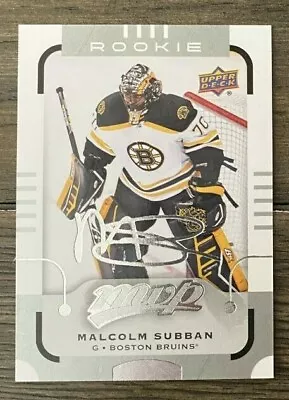 2015-16 Upper Deck MVP MALCOLM SUBBAN Silver Script Rookie Card  • $2