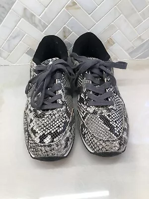 Volatile Snakeskin Sneakers Women’s Size 8 Leather New Condition • $38