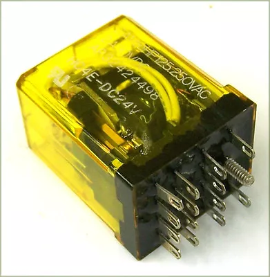 Aromat HC4E-DC24V 24 Volt 4PDT Gas Filled Relay For Sony MCI Etc. JH-24 JK • $20