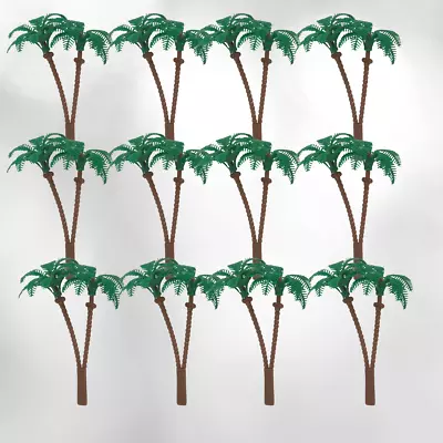 12pc Palm Tree Cake Cupcake Food Decoration Topper (4 Inches) • $6.49