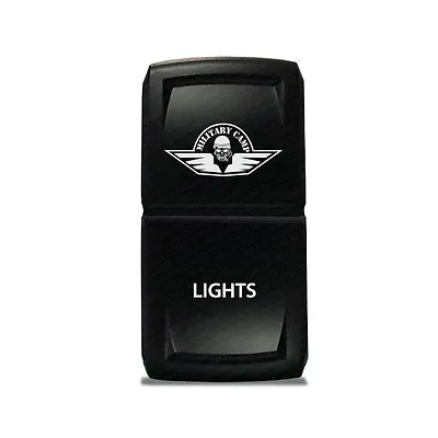 CH4X4 Rocker Switch V2 Military Lights Symbol 16 • $17.98