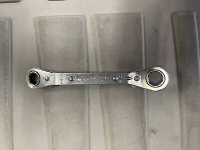 Matco 1/2” & 9/16” 6 Point Standard Double Box Ratcheting Wrench • $12.95