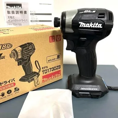 Makita TD173D Series Impact Driver 18V Body Tool Only BLACK NEW Free Shipping • £164