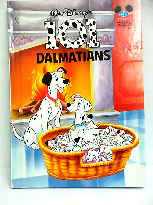 Walt Disney’s 101 Dalmatians Book Hardcover 1995 • £3
