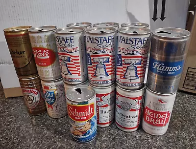 Lot Of 19 Vintage Beer Cans Scratch & Dent Special • $17