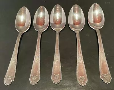 5 National Silver Co. Epns Ns Tea Spoons • $9.99