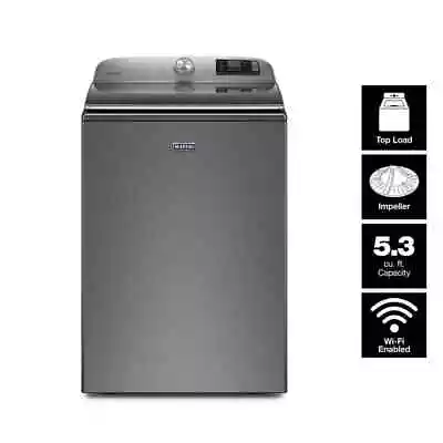 Maytag MVW7232HC 5.3CuFt High Efficiency Smart Top Load Washer With Extra Power • $420