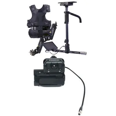 SteadiCam AERO Sled With 7  Monitor A-15 Arm And Vest W/Sony BP-U Battery Mount • $2995