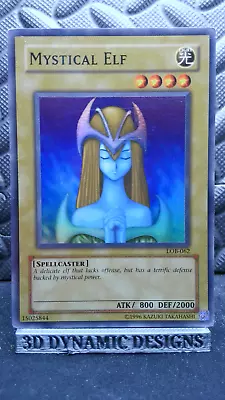 | Yugioh Mystical Elf LOB-062 Super Rare Legend Of Blue Eyes PL 🔥 | • $2.69