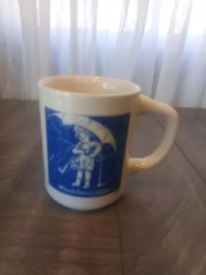 Morton Salt Girl Coffee Tea Cup Mug When It Rains It Pours • $3.99