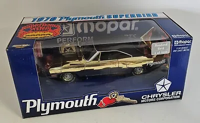 Ertl 1/18 Gold Chrome 1970 Plymouth Superbird 1 Of 500 • $169.99