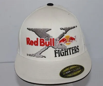 Red Bull X-Fighters 210 Fitted Baseball Cap FlexFit Size 6 7/8-7 1-4 BNWOT • $39.99