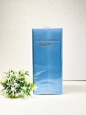 Dolce & Gabbana Light Blue Eau De Toilette Natural Spray 3.3 Oz/ 100 Ml BN Seald • £67.50