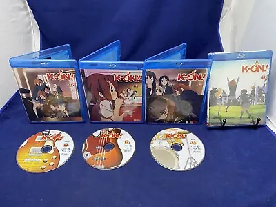 K-On! Lot Blu-ray Collection K-On! Season 1 Part 1-4 • $50