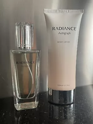 Radiance 75ml Eau De Parfum & Body Lotion 150ml Autograph M&S Fruity & Floral • £25.99