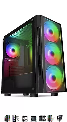 I7 RTX Gaming PC Bundle 32GB RAM 1TB SSD NVIDIA RTX 3050 Windows10 • £519.99