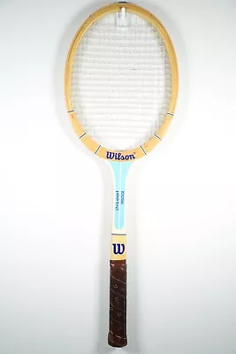 Vintage Wilson Chris Evert Prestige Wooden Tennis Racket W/Cover 4 1/2 Grip • $21.36