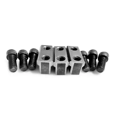 Turner 6  Jaws Hardened T Nut Set For B-206 Kitagawa Samchully Cnc Lathe Chucks • $76.92