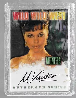 Wild Wild West Movie Autograph Card A5 Musetta Vander • $50