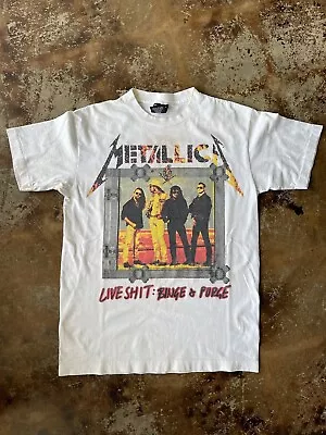 Vintage Metallica 1994 Live Sh*t: Binge & Purge Tour Giant T-Shirt • $99.99