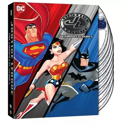 Justice League Complete Animated Series Collection 10 Discs Box Set  New&sealed  • $159.98