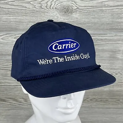 Carrier - Hat / Cap - “Were The Inside Guys” - Vintage - Embroidered - Snapback • $15.94