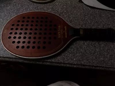 Vintage Marcraft Paddle Ball Racquet Autograph By Marcraft EX!! • $15.99