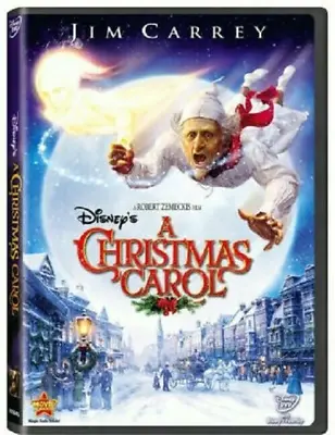 A Christmas Carol DVD Children's & Family (2010) Jim Carrey Quality Guaranteed • £1.94