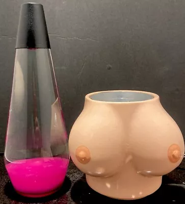 Custom XL Tits Boobs Lava Lamp Collectible Rare Vintage Hippie Man Cave Garage☮️ • $99.99