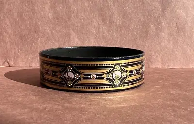 Vintage Enamel Bracelet Signed By Austrian Designer Michaela Frey Ca. 1970 • $225